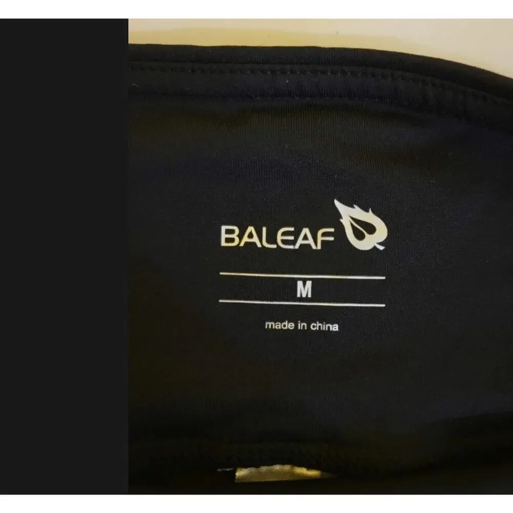 BALEAF Cycling‎ Bike Shorts Women's Size M Black Athletic Yoga Running Workout
